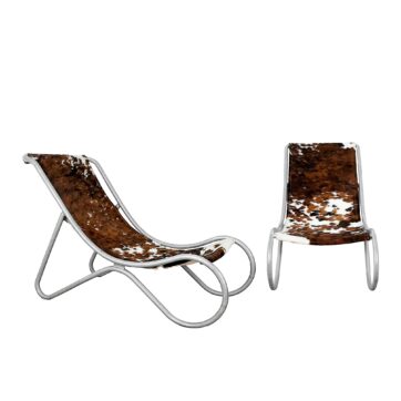Pair of Art Deco deck chairs - Italy 1930