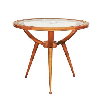 Tripod round coffee table - Italy 1940