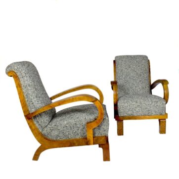 Pair of Art Deco armchairs - Italy 1930