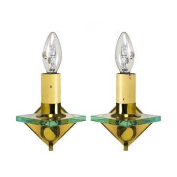 Pair of small wall lights - France 1940