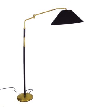 System brass standing lamp - Italy 1940
