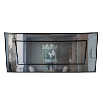 Large etched mirror - Italy 1940
