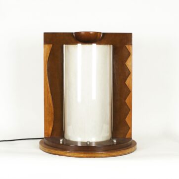 MDF table lamp - Spain 1980