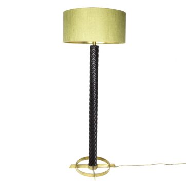 Twisted stand standing lamp by Jordi Vilanova - Barcelona 1960