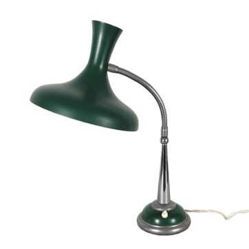 Green desk lamp