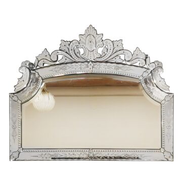 Miroir biseauté néoclassique - Majorque 1940