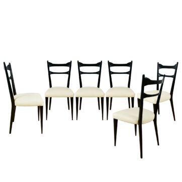 Set of six chairs - Italy 1950