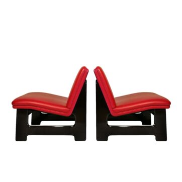 Pair of small armchairs