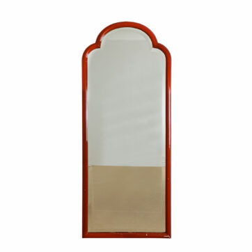 Large lacquered mirror - French Indochina 1925