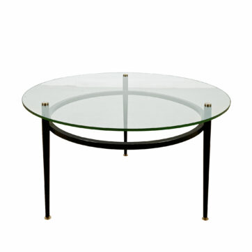 Round coffee table - France 1950