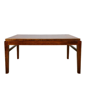 Wenge and rosewood coffee table - Belgium 1960