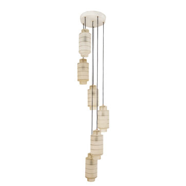 Large hanging lamp - Italy 1950-60