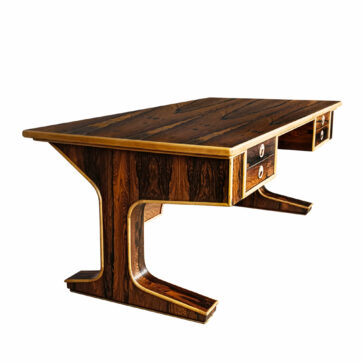 Large flat desk by A.G. Barcelona - 1970