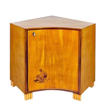 Art Deco corner cabinet - Sweden 1930