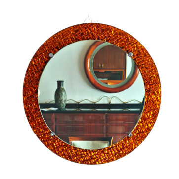 Mirror with mirrored glass frame - Spain 1960