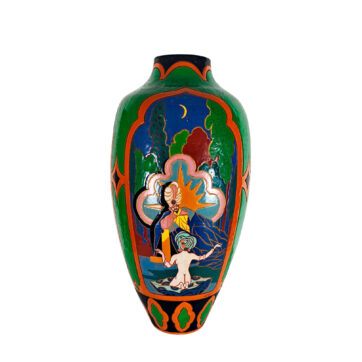 vase art deco hery belgium